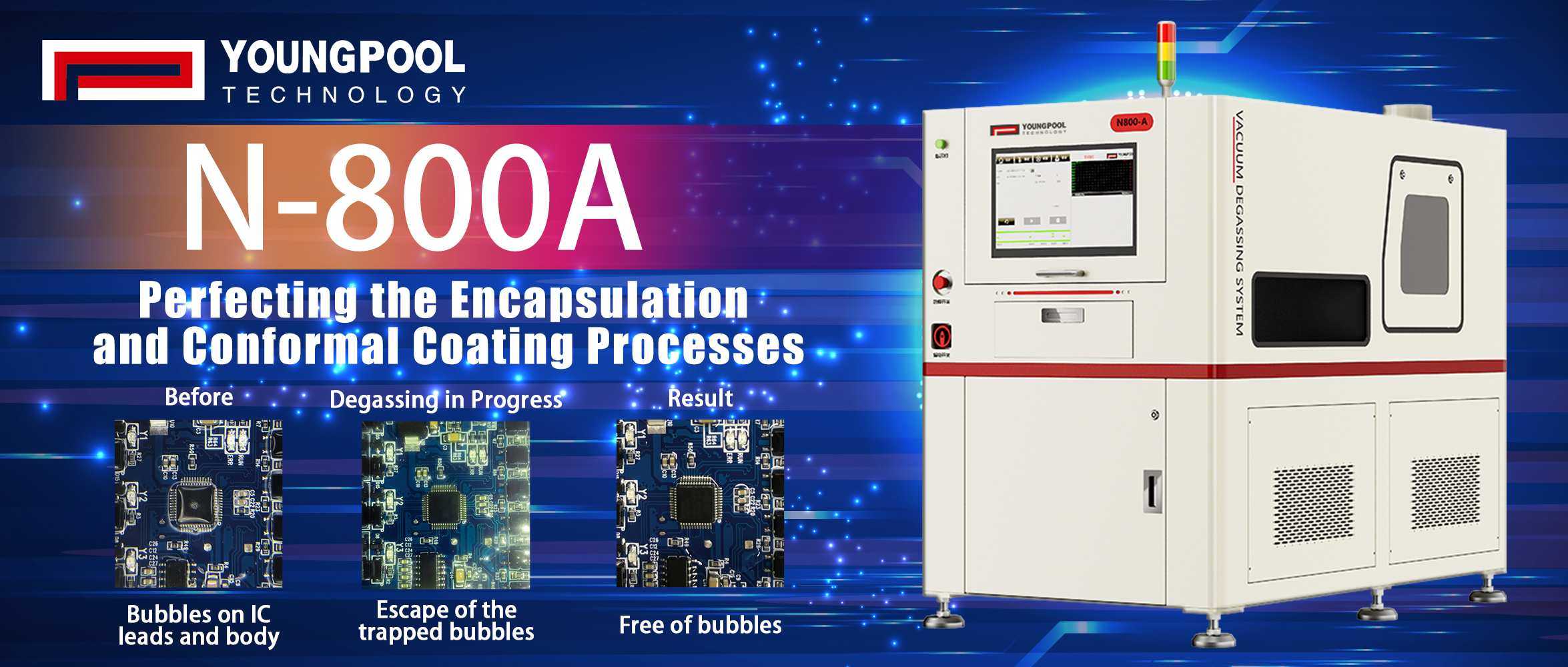 N-800A Vacuum Degassing Machine