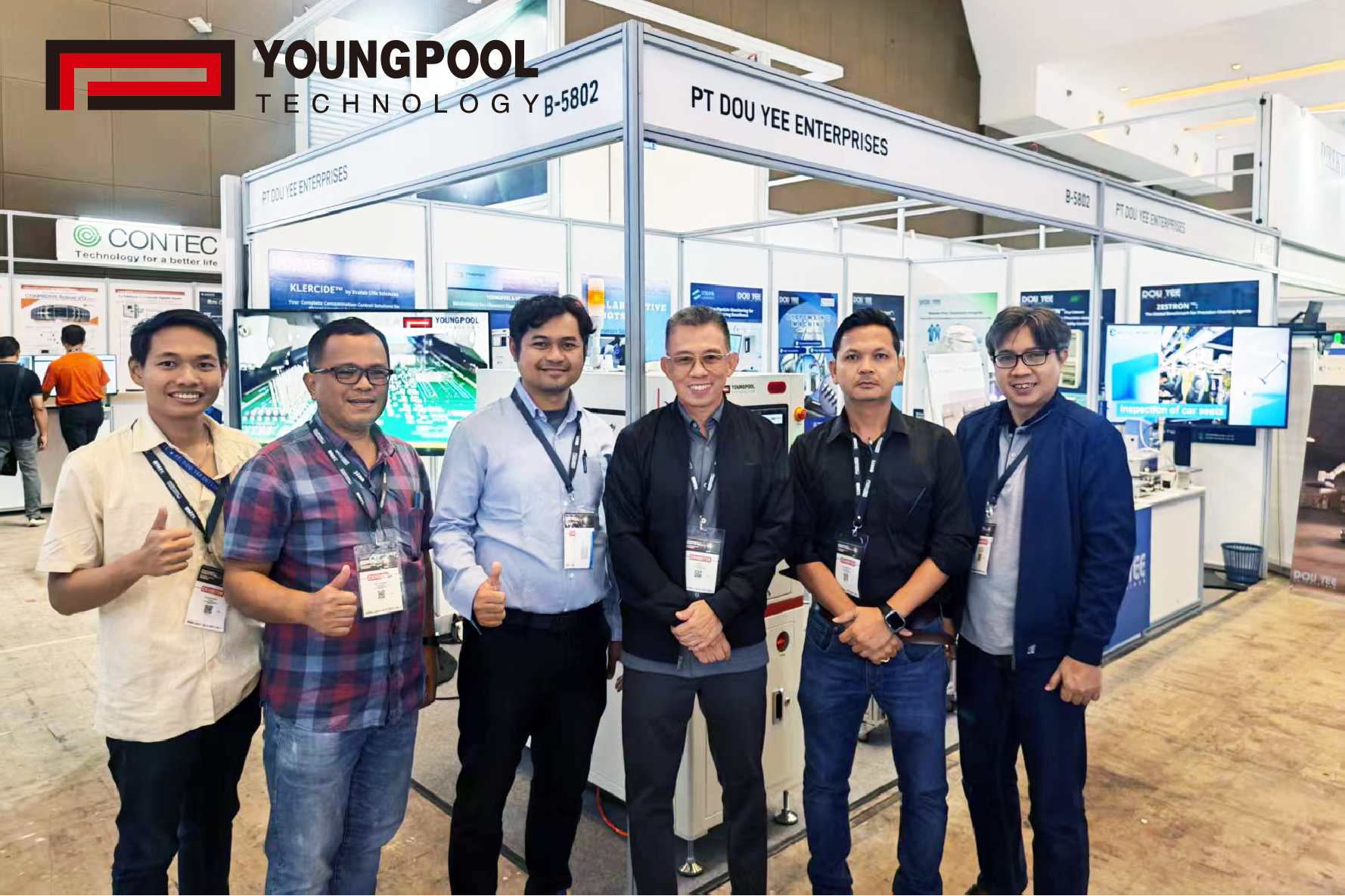Youngpool Technology successfully concluded its participation in the Industrial Automation lndonesia
