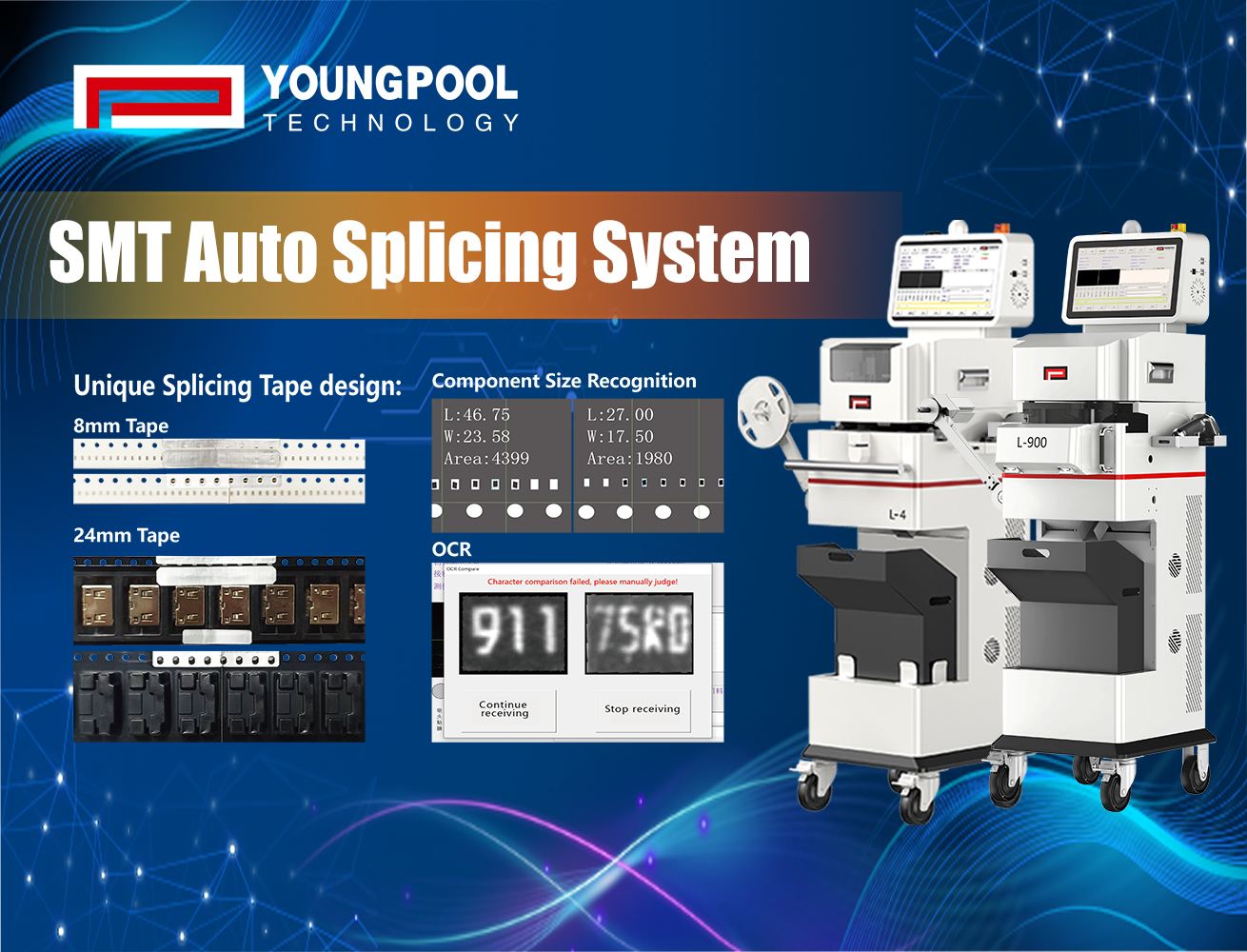 Spleißen ohne Ausfallzeiten! Die intelligente Spleissmaschine von Youngpool steigert Ihre Produktivität!